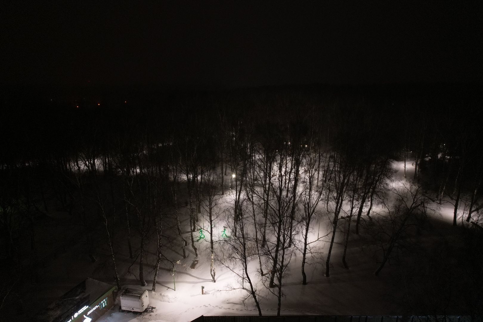 видео с коптера, домодедово, парк, благоустройство,