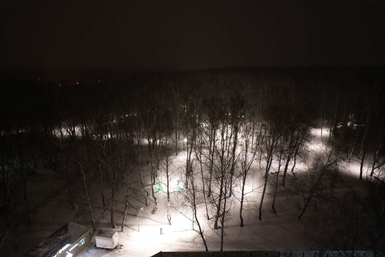 видео с коптера, домодедово, парк, благоустройство,