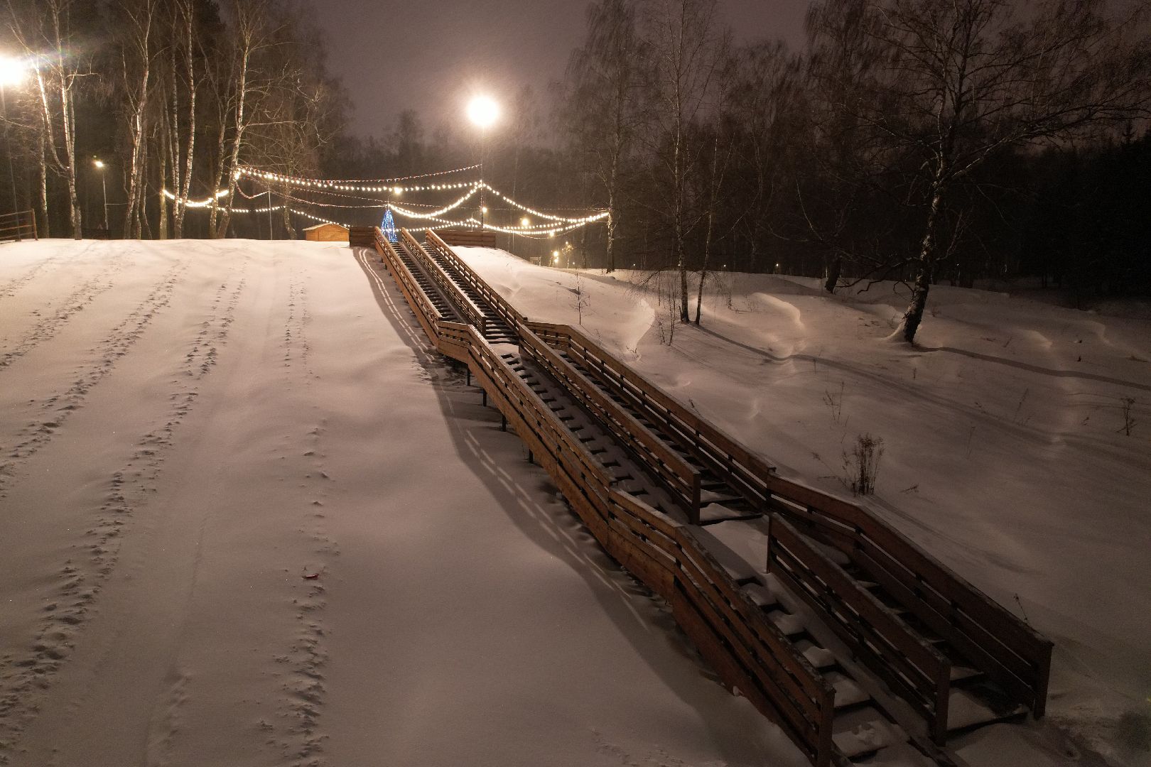 видео с коптера, парк, благоустройство, домодедово,
