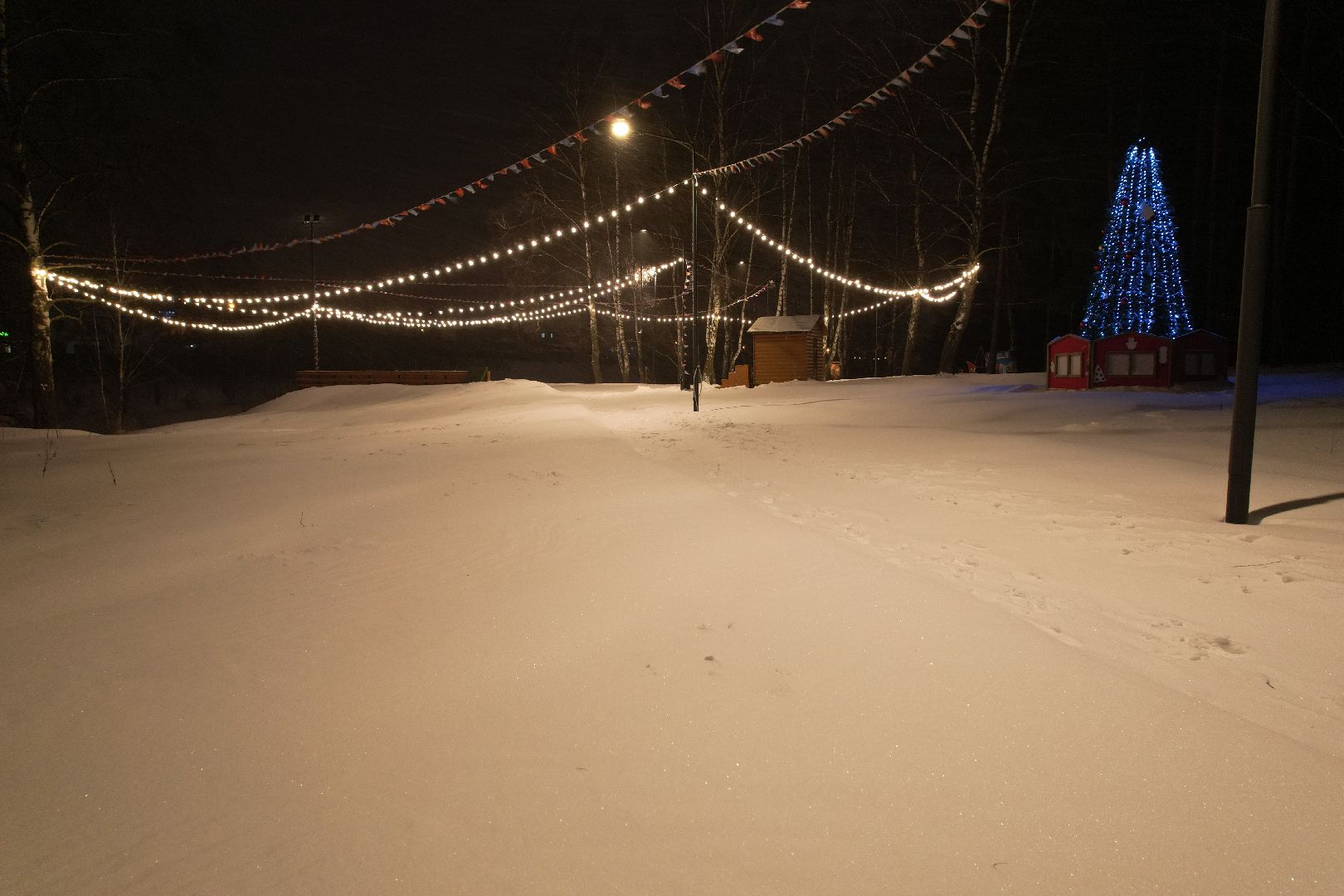 видео с коптера, парк, благоустройство, домодедово,