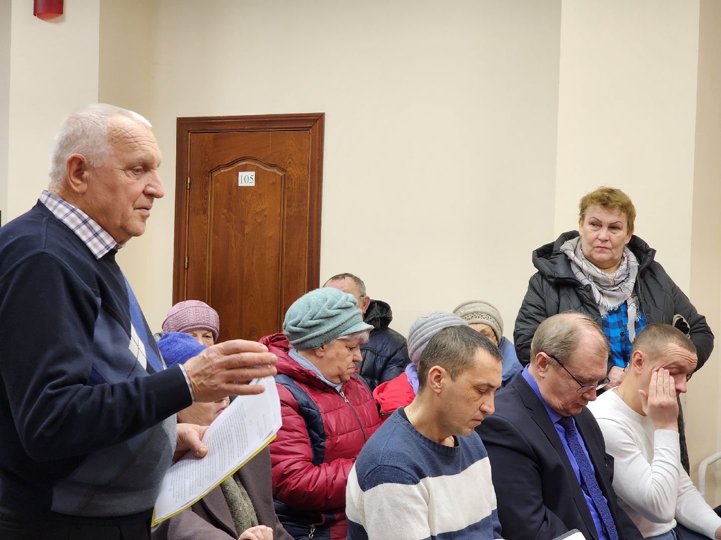 Подольск, жкх, встреча с жителями, Поселок мис,