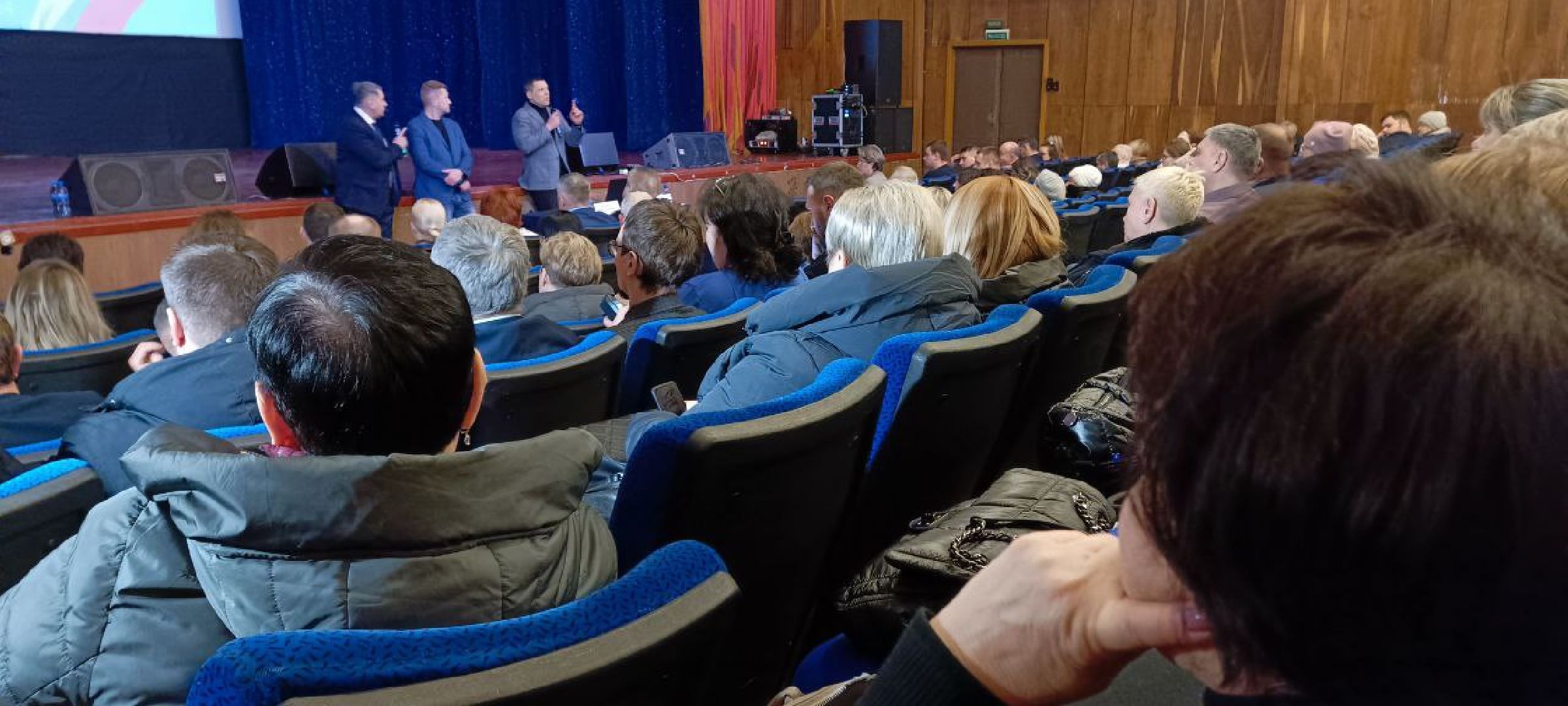 Дмитров, глава Дмитровского округа, Встреча с жителями,