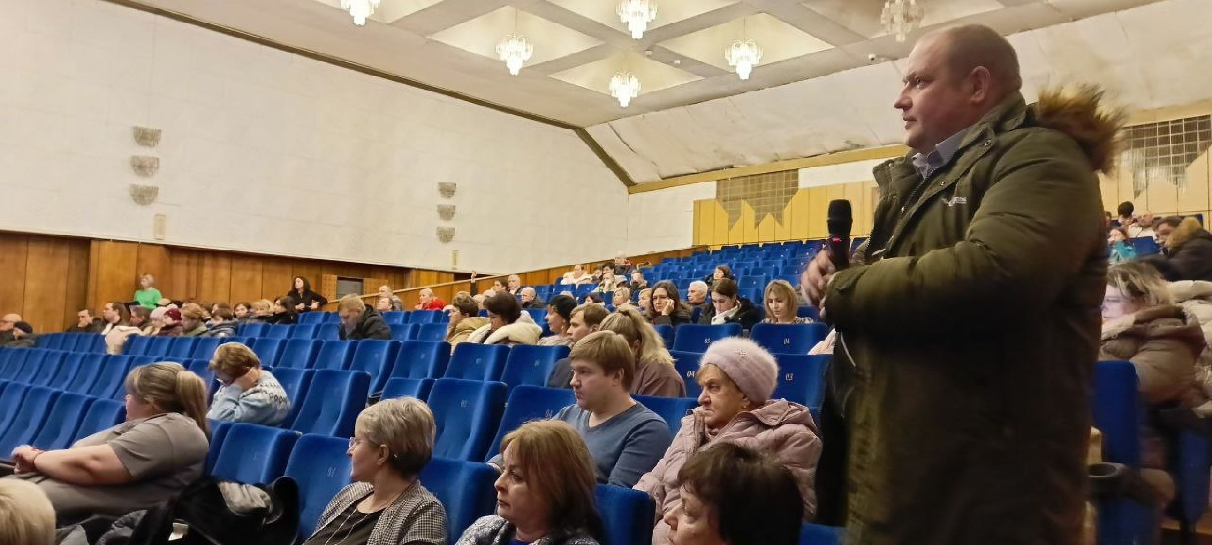 Дмитров, глава Дмитровского округа, Встреча с жителями,