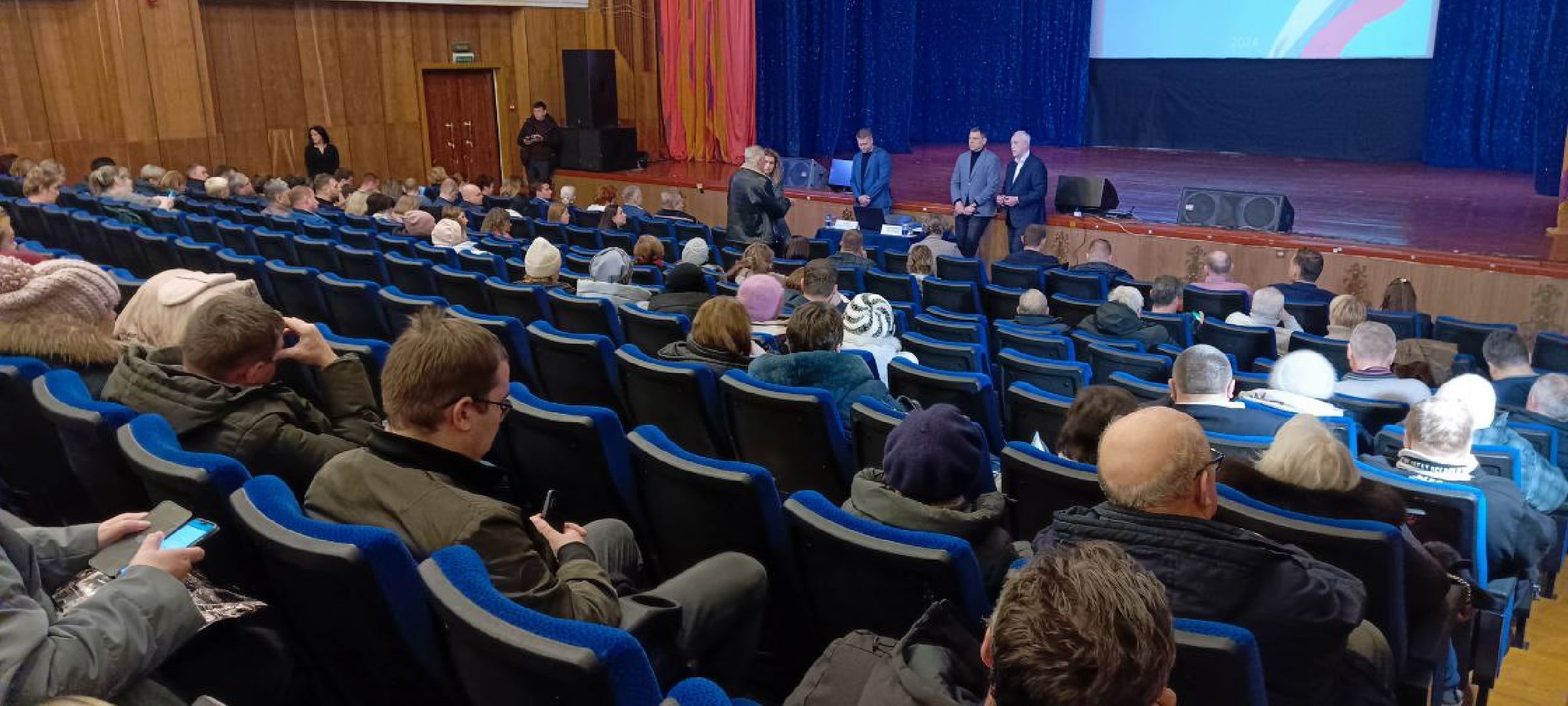 Дмитров, глава Дмитровского округа, Встреча с жителями,