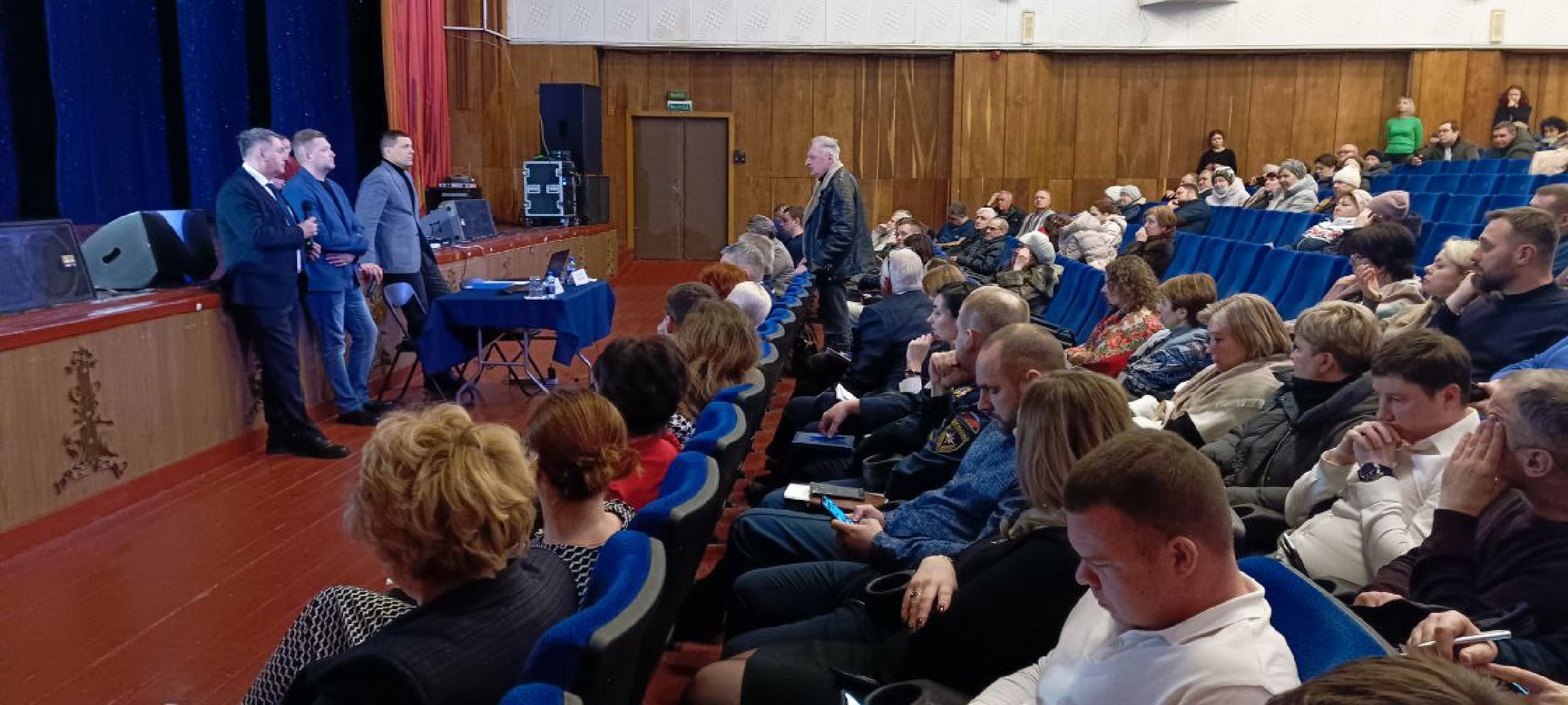 Дмитров, глава Дмитровского округа, Встреча с жителями,