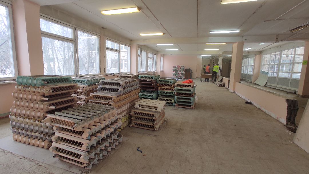 Лобня, капремонт, школа