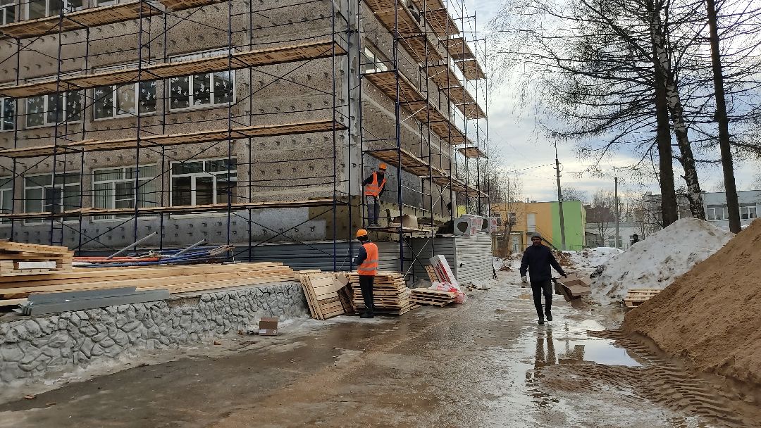 Лобня, капремонт, школа