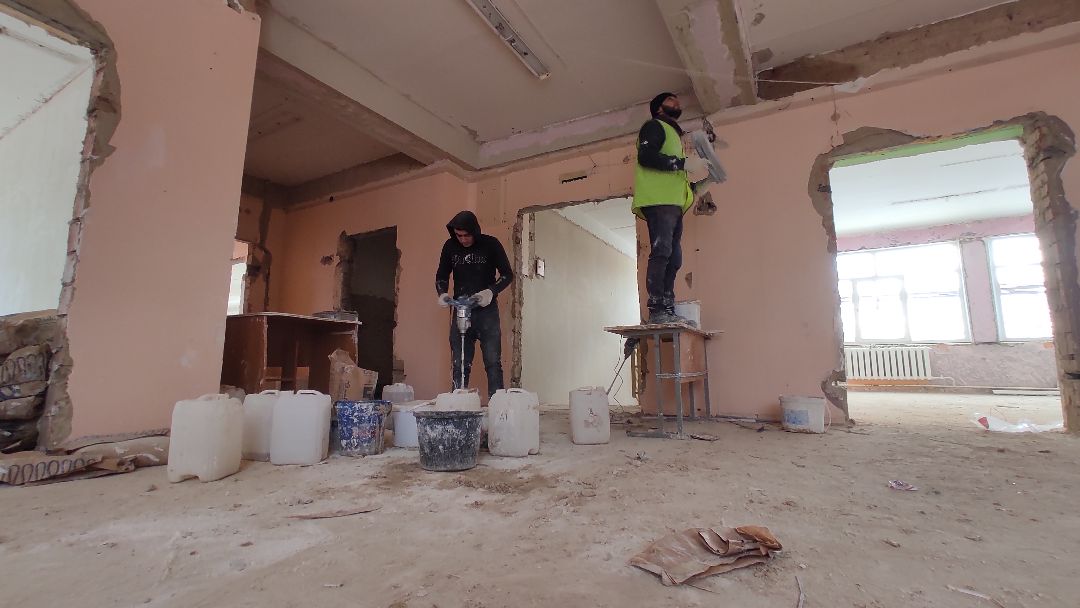 Лобня, капремонт, школа