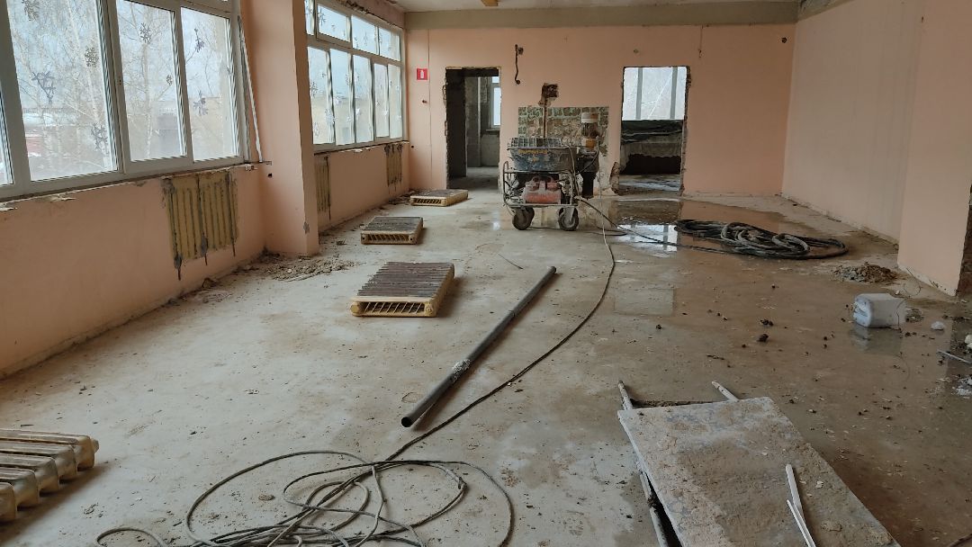 Лобня, капремонт, школа