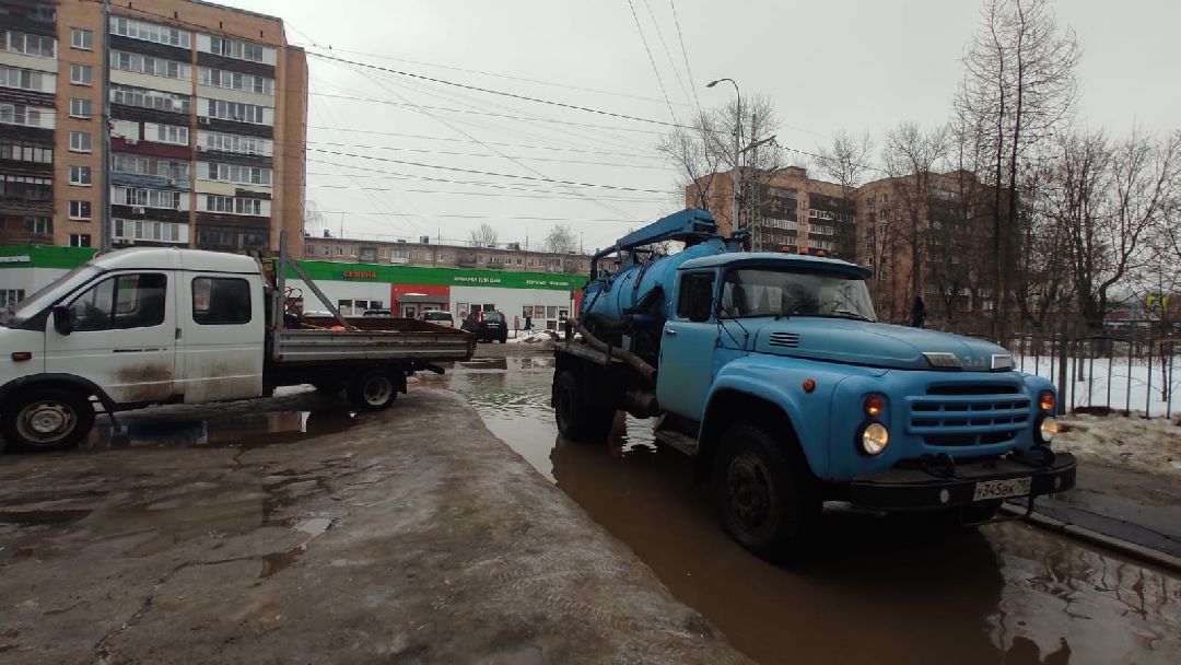 Лобня, ЖКХ, паводок