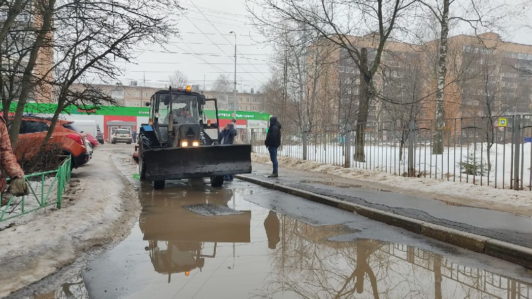 Лобня, ЖКХ, паводок