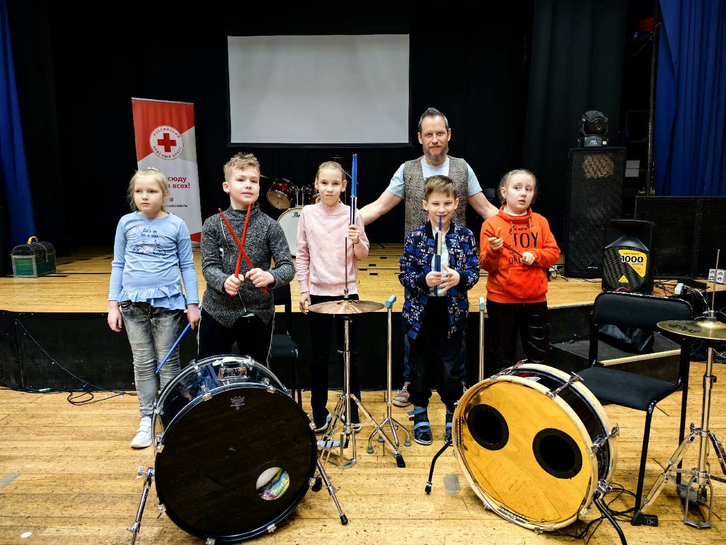 игра на барабанах, мастер-класс, дети с ОВЗ, музыка, ритмы,