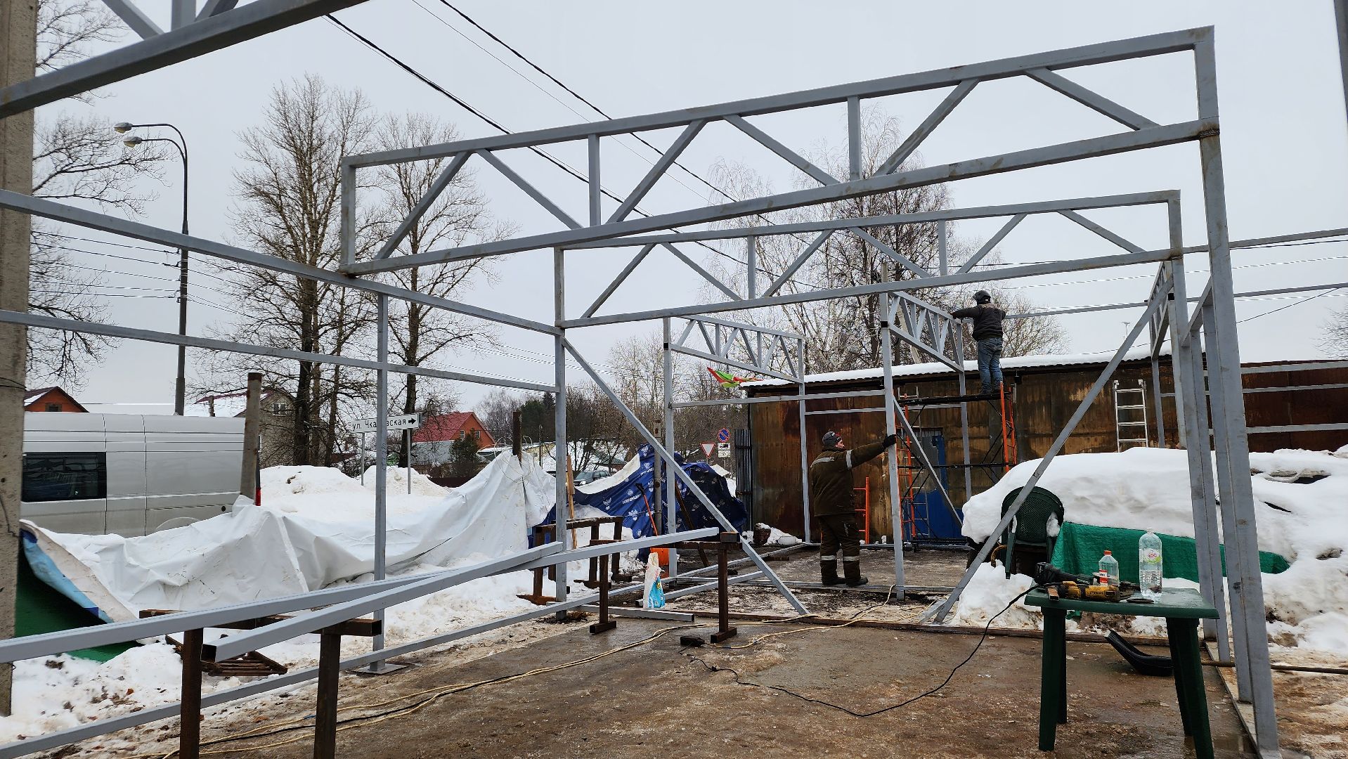 торговые объекты, благоустройство, Лосино-Петровский,