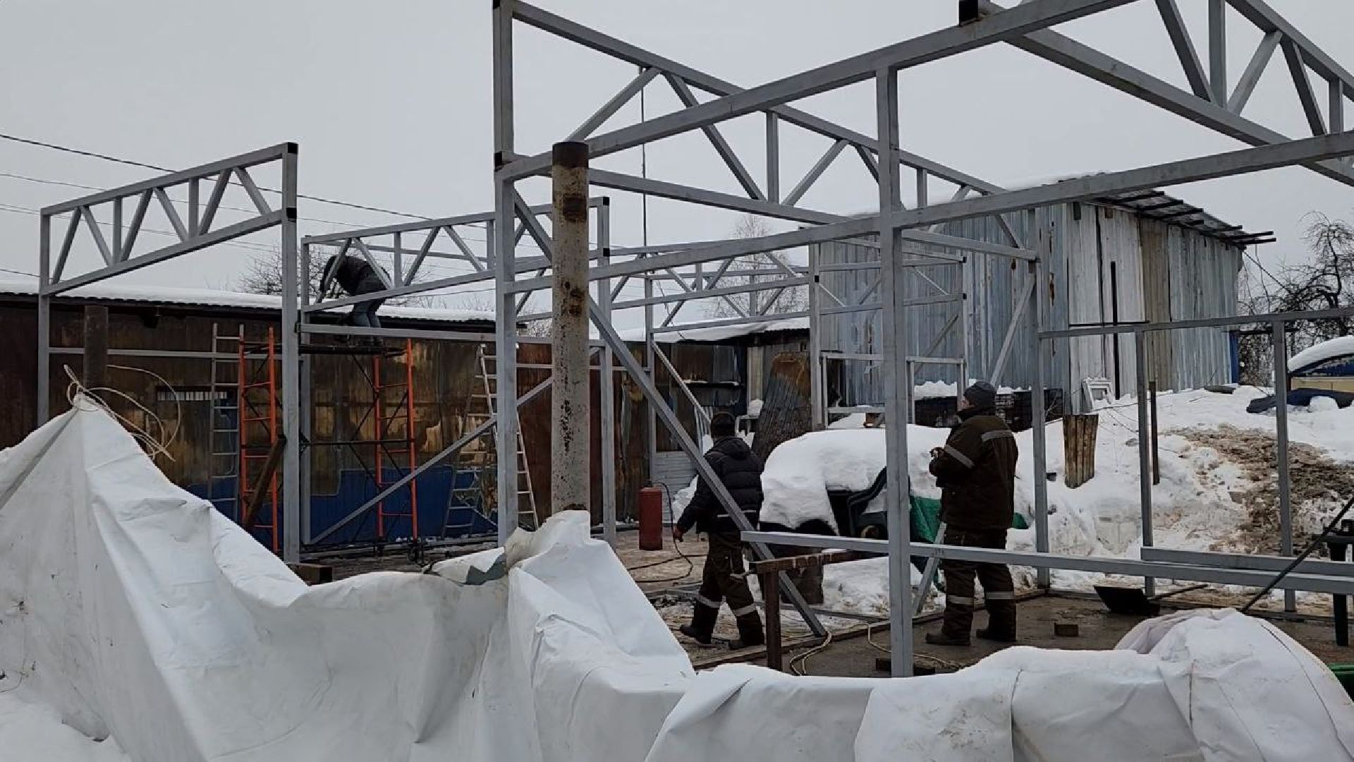 торговые объекты, благоустройство, Лосино-Петровский,