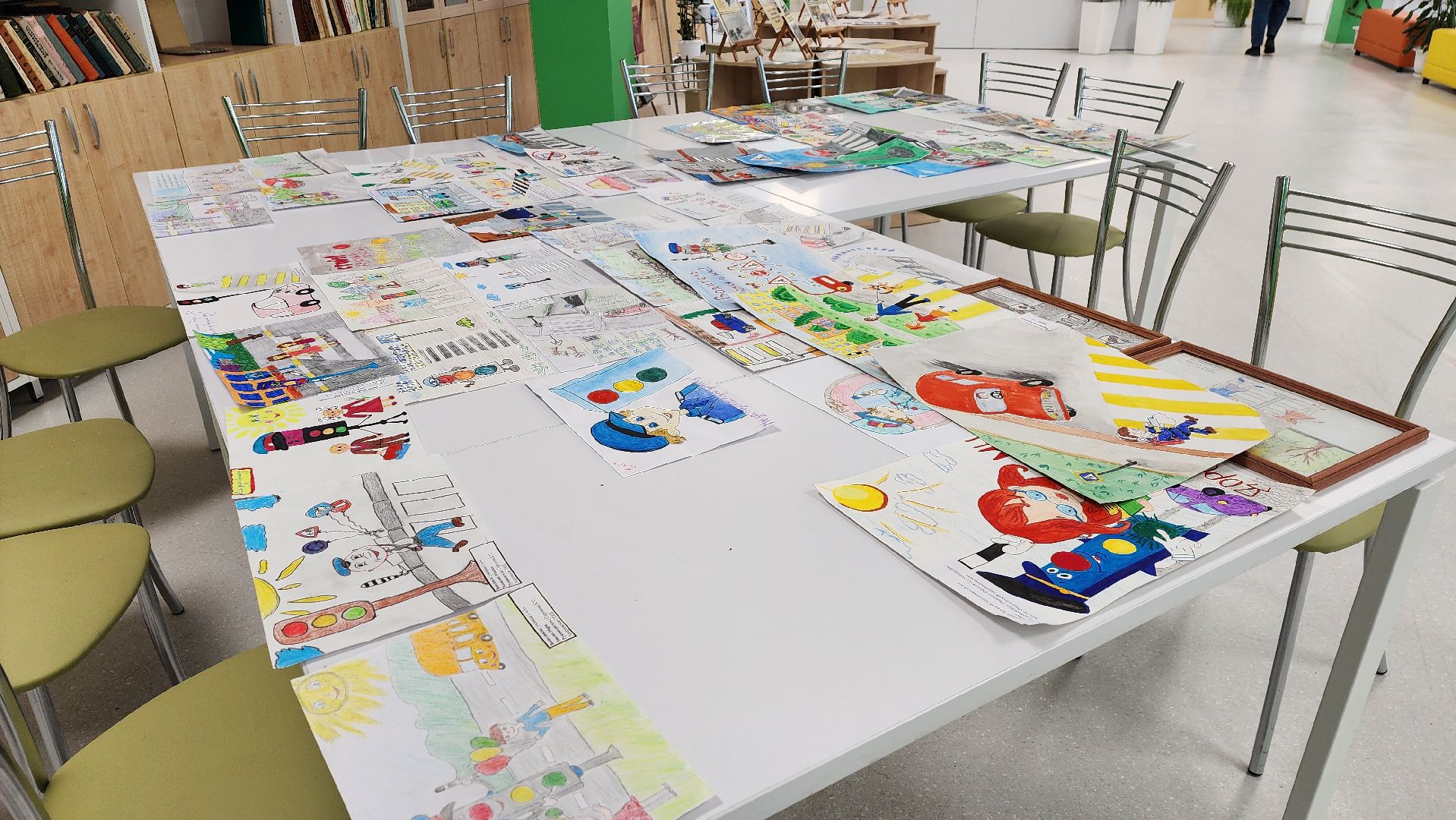 Солнечногорск, общество, рисунки, ГАИ, Безопасное движение,