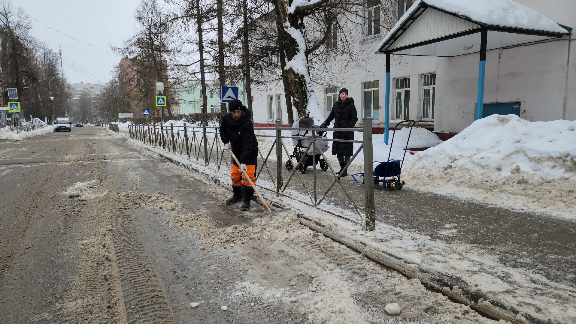 уборка снега, благоустройство,
