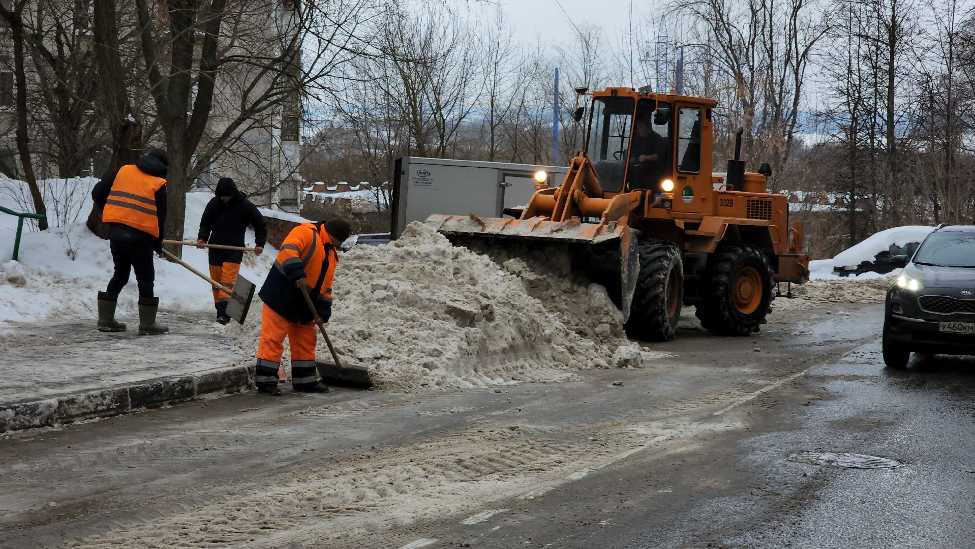 уборка снега, благоустройство,