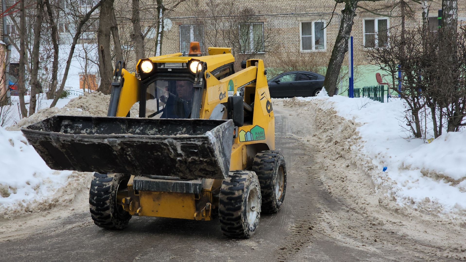 уборка снега, благоустройство,