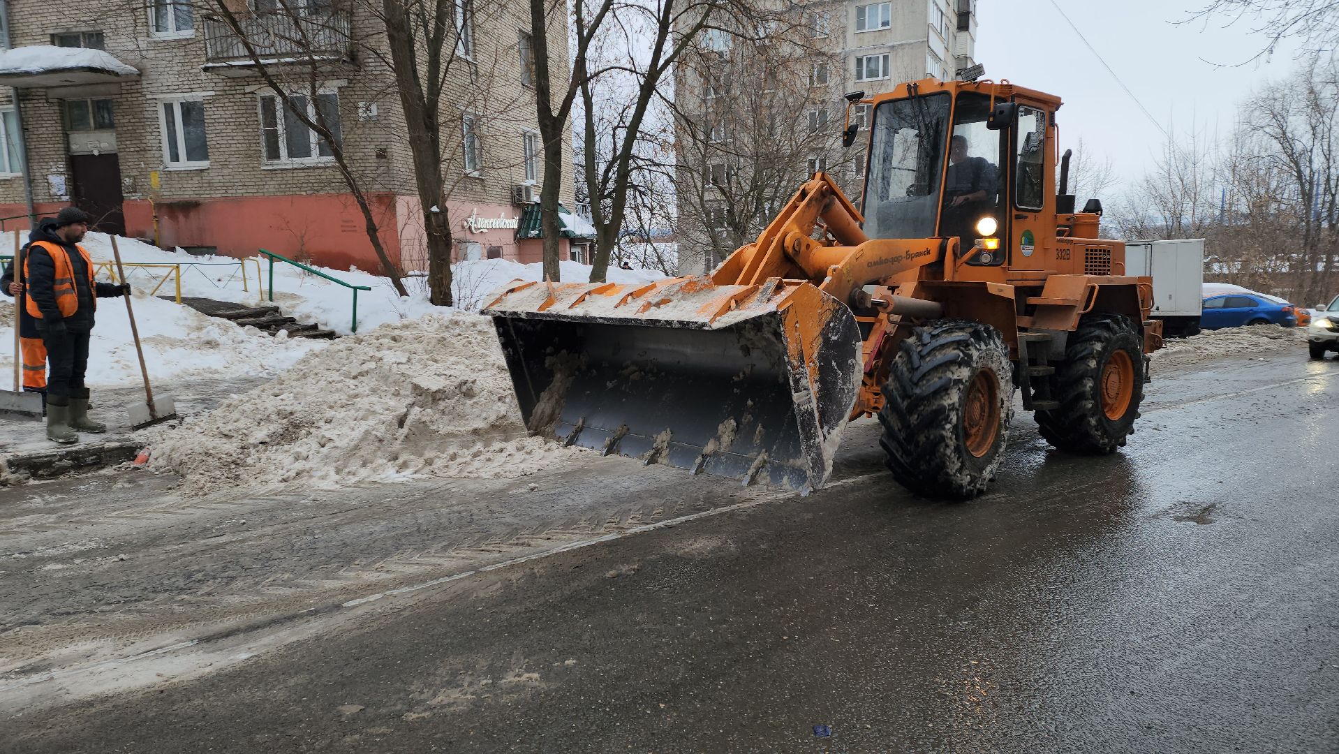 уборка снега, благоустройство,