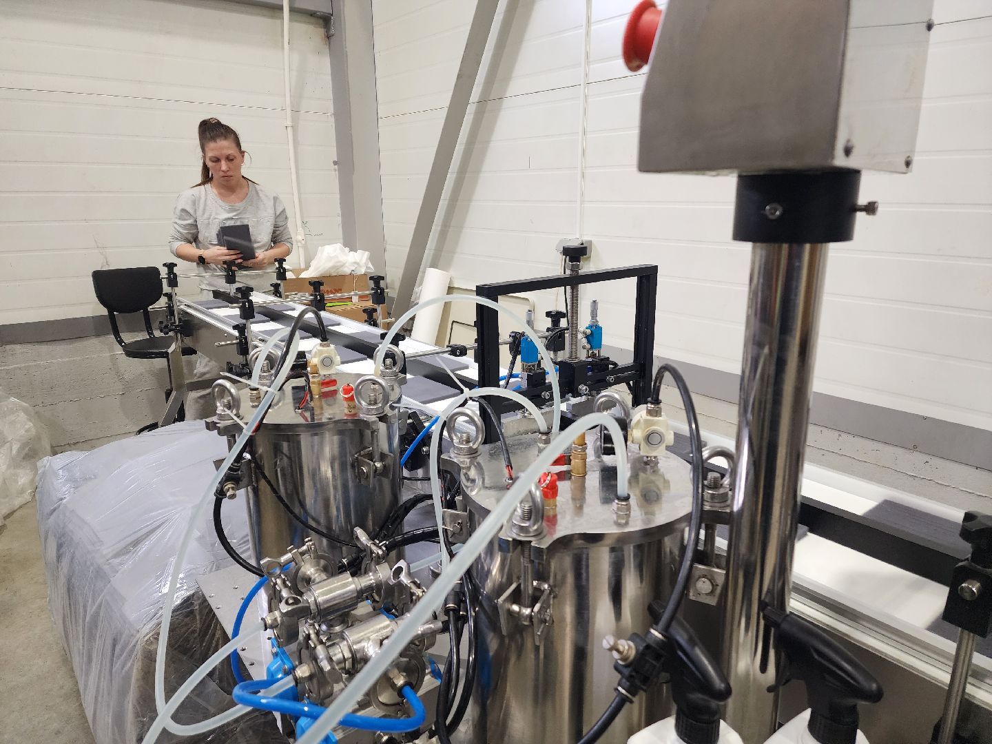 красноармейск, г.о. пушкинский, армейский душ, производство,