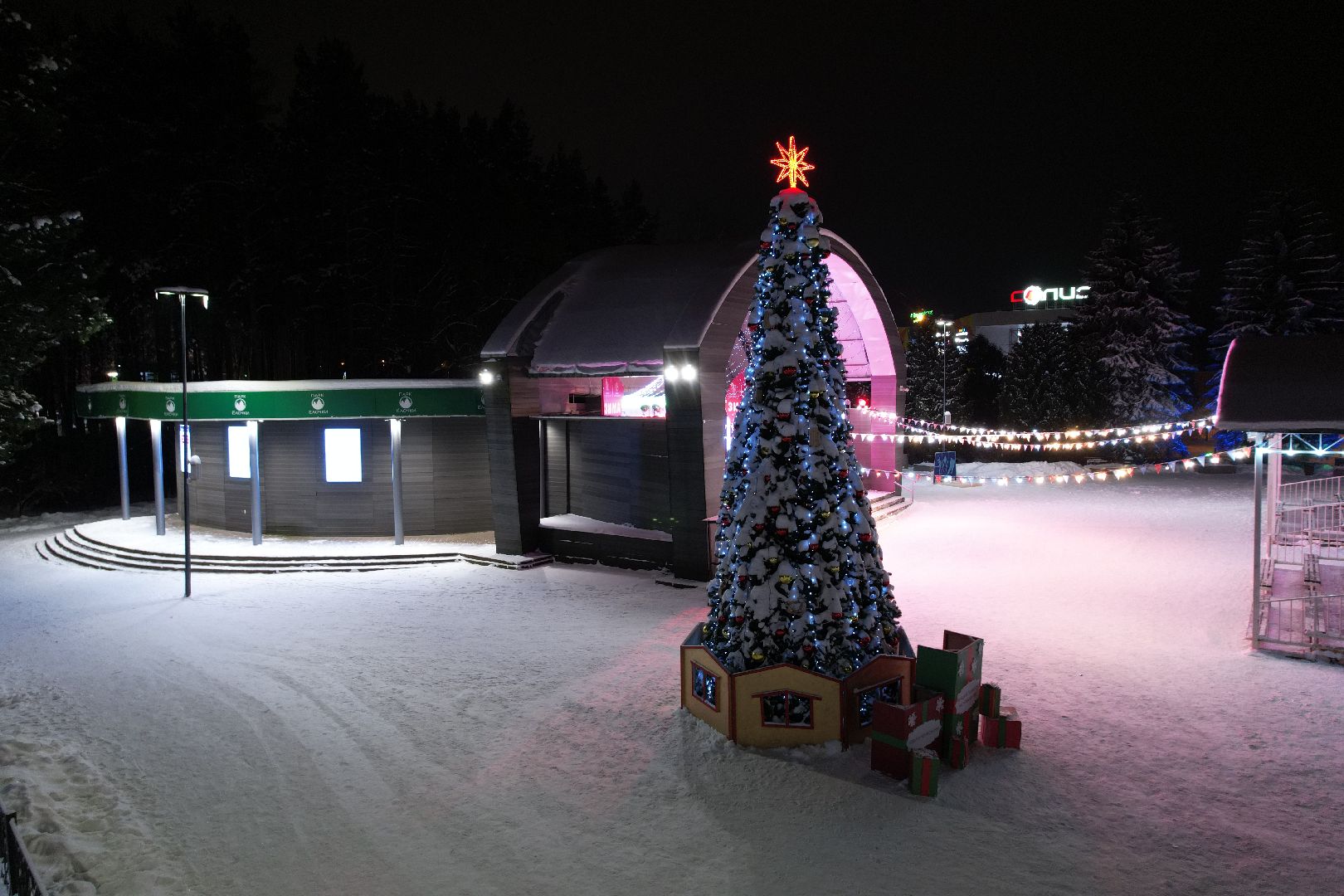 видео с коптера, домодедово, парк, благоустройство,