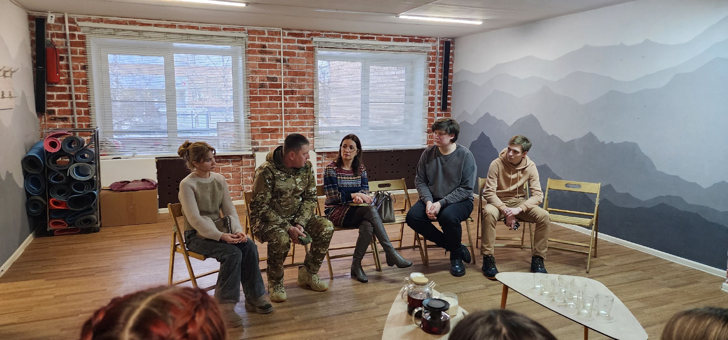 Шатура, КМЦ, СВО, встреча, молодежь, волонтеры,