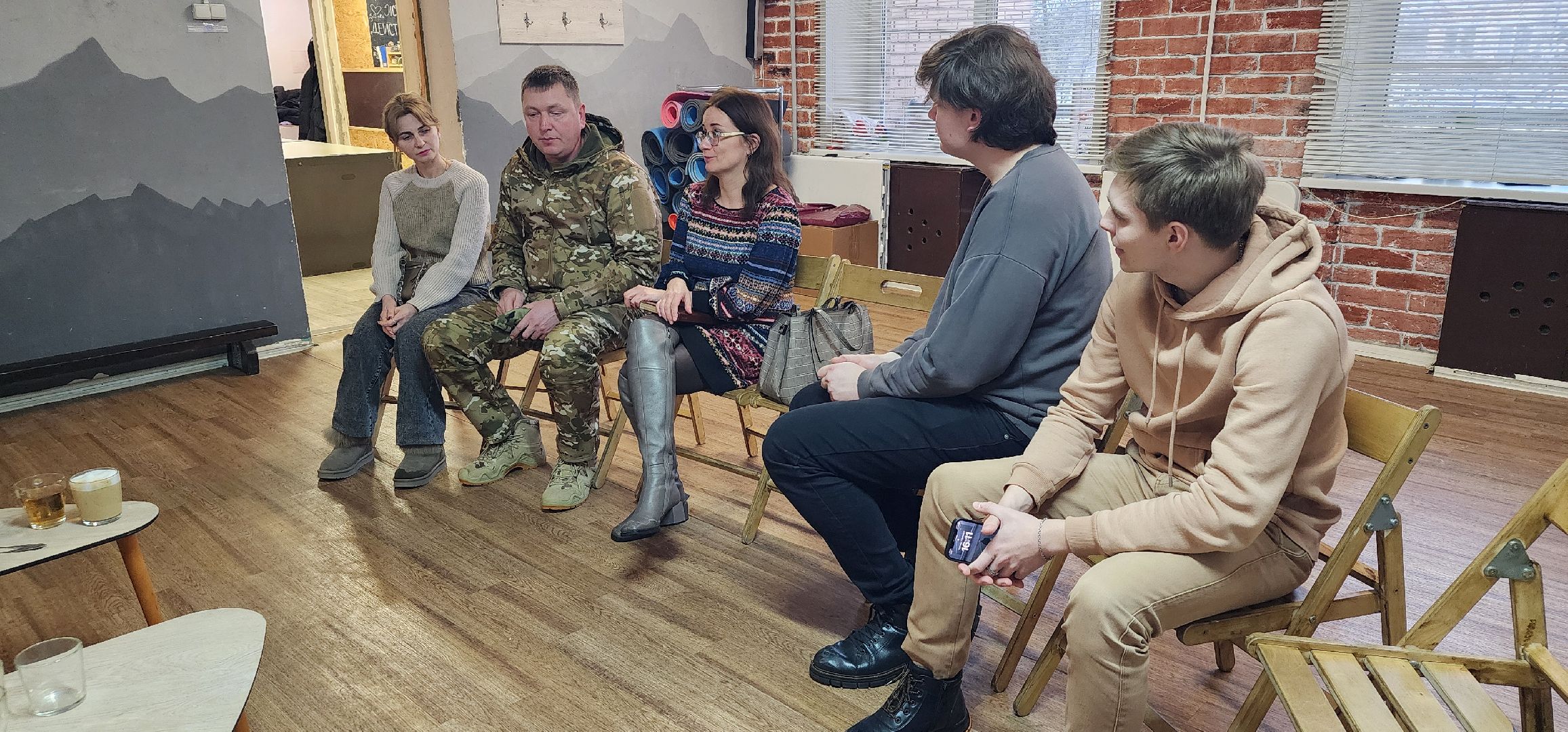 Шатура, КМЦ, СВО, встреча, молодежь, волонтеры,