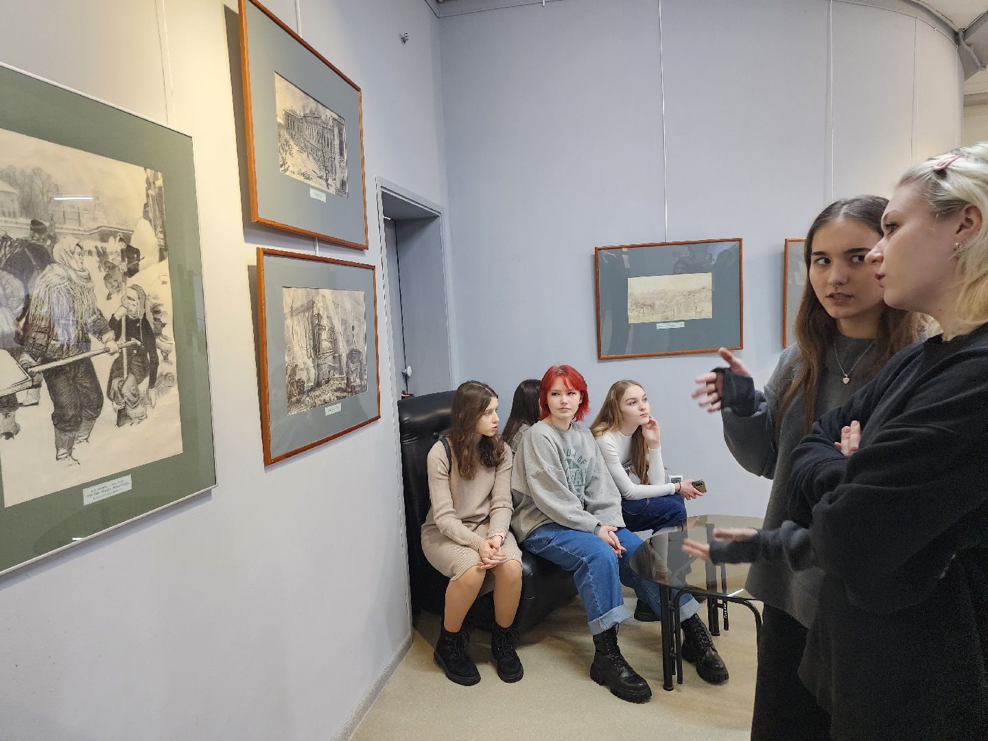 Серпухов, Подмосковье, МВЦ, выставка, Герасимов, студенты,