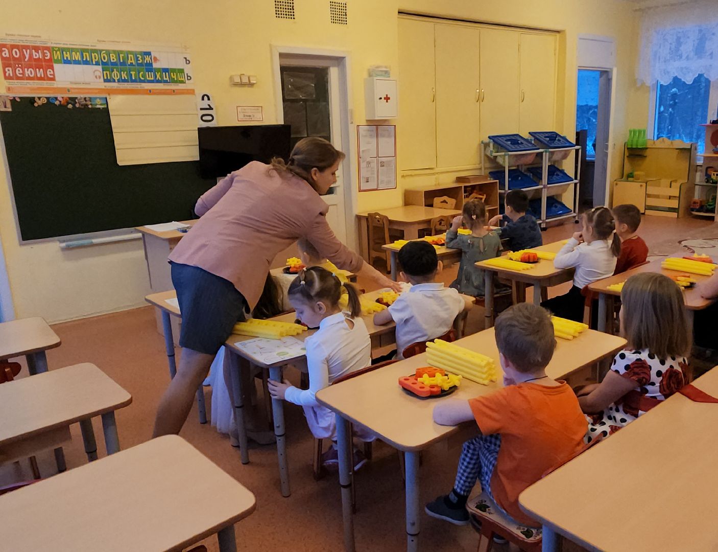 серпухов, деревня васильевское, детский сад василек, конструктор, грант,