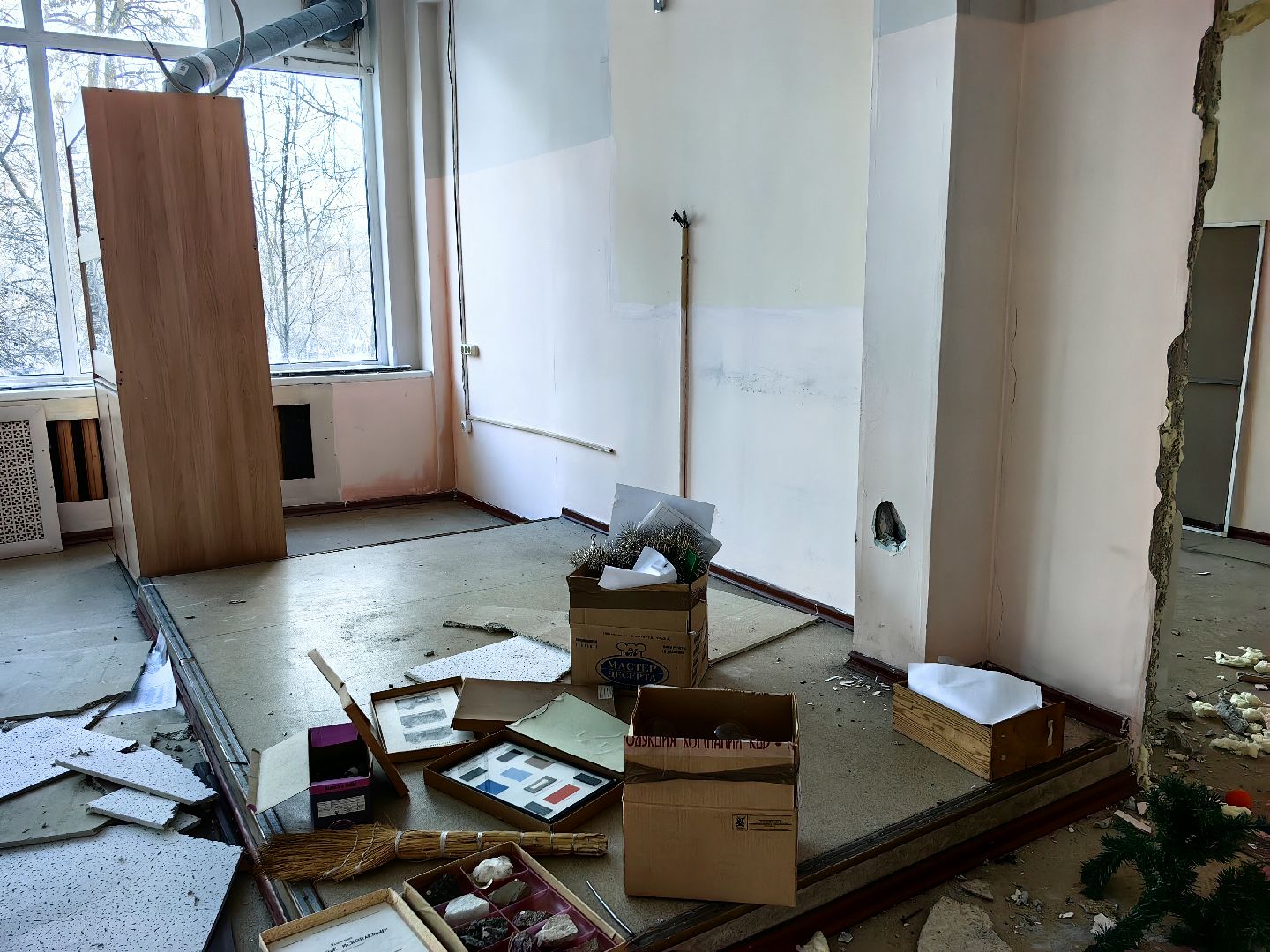 школа, капремонт, демонтаж,