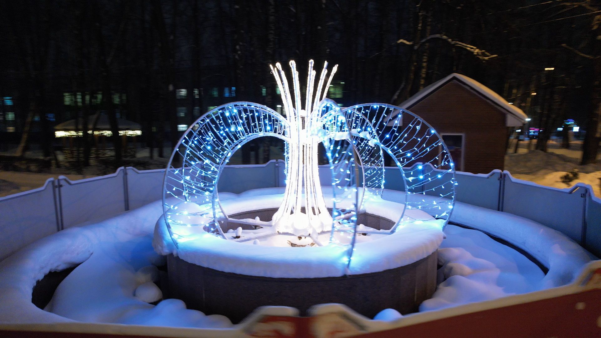 видео с коптера, королёв, парк, благоустройство,