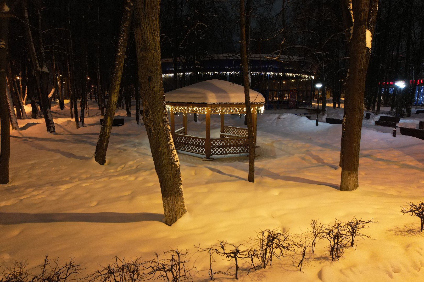 видео с коптера, королёв, парк, благоустройство,