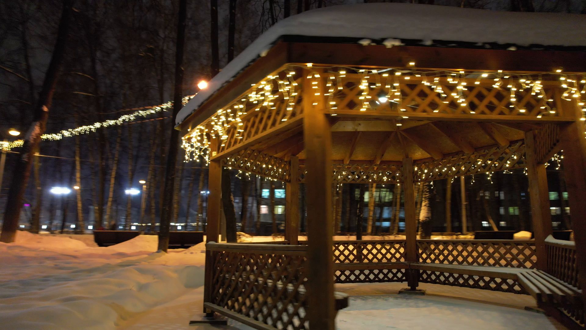 видео с коптера, королёв, парк, благоустройство,