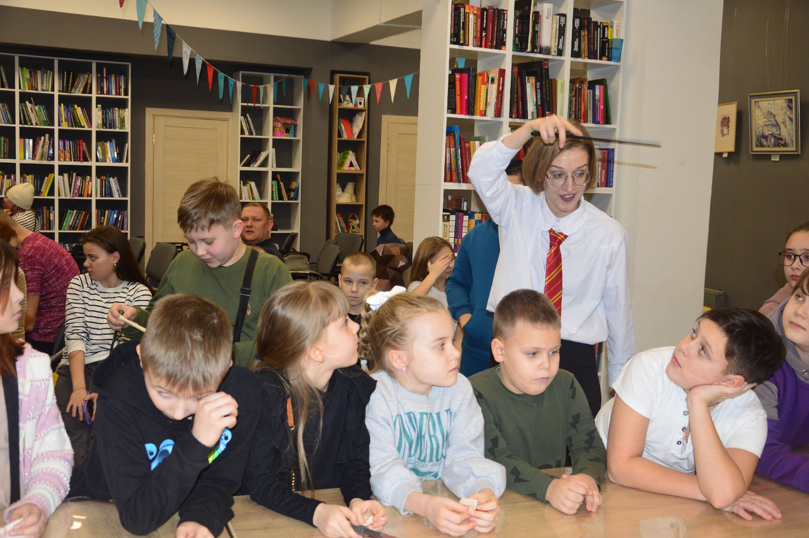 шатура, Международная акции, Книжная ночь Гарри Поттера, Гарри Поттер, книжная ночь, библиотекарь,