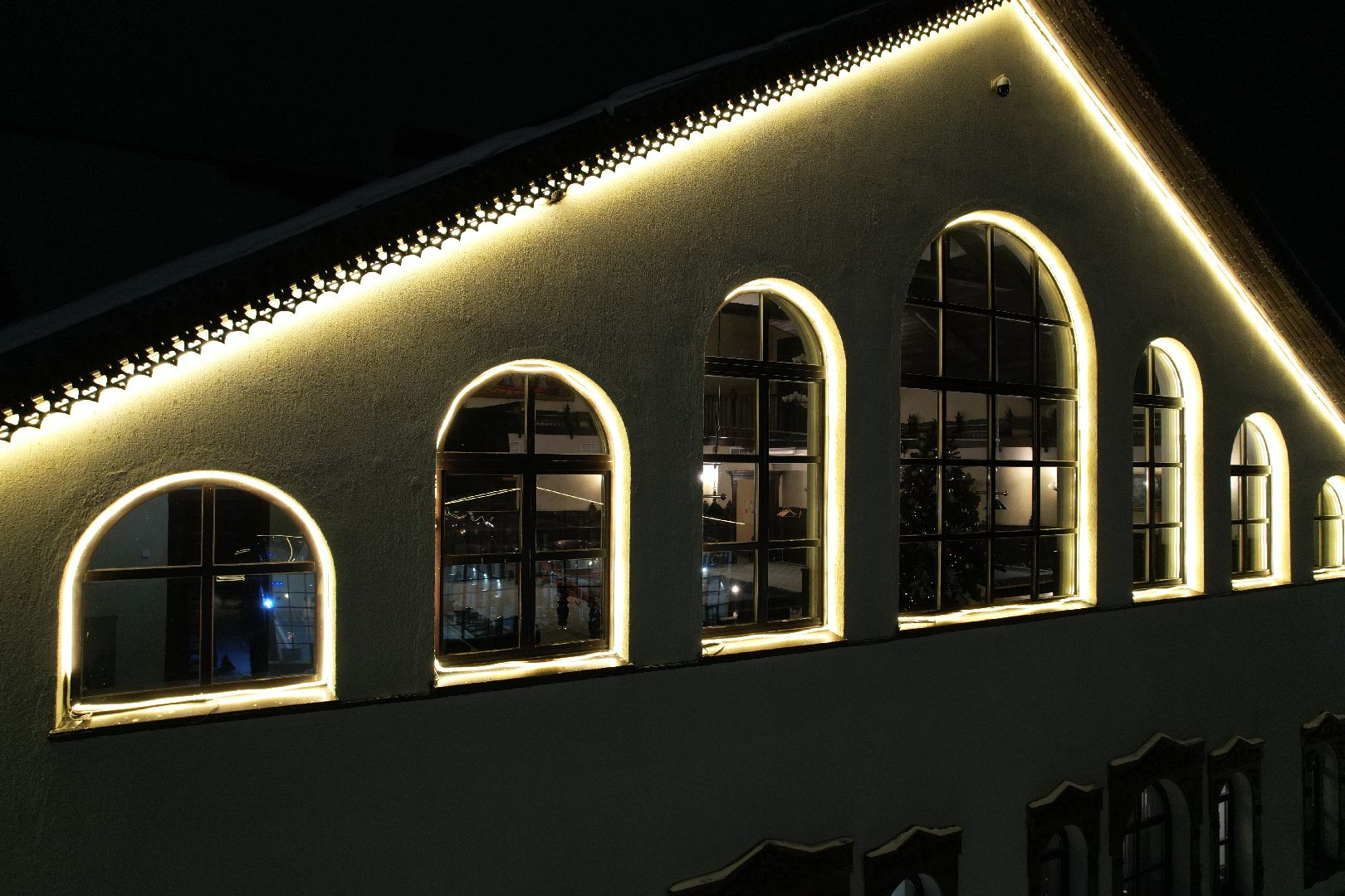 видео с коптера, курорт, лыжи,