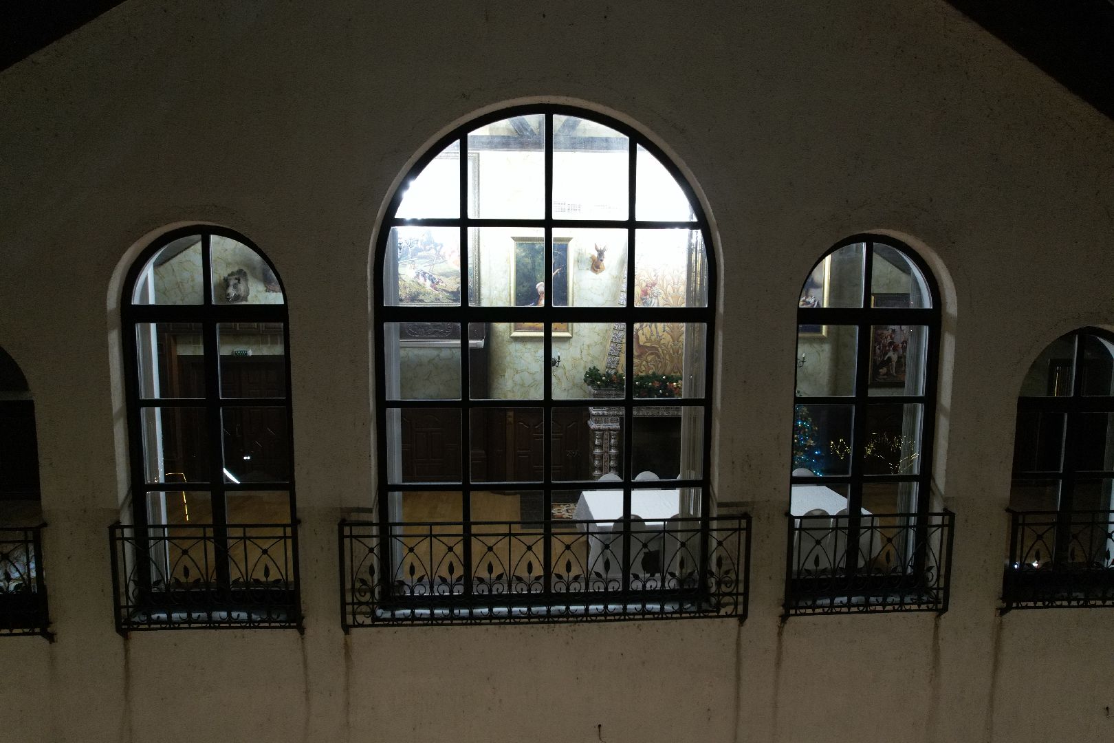 видео с коптера, курорт, лыжи,