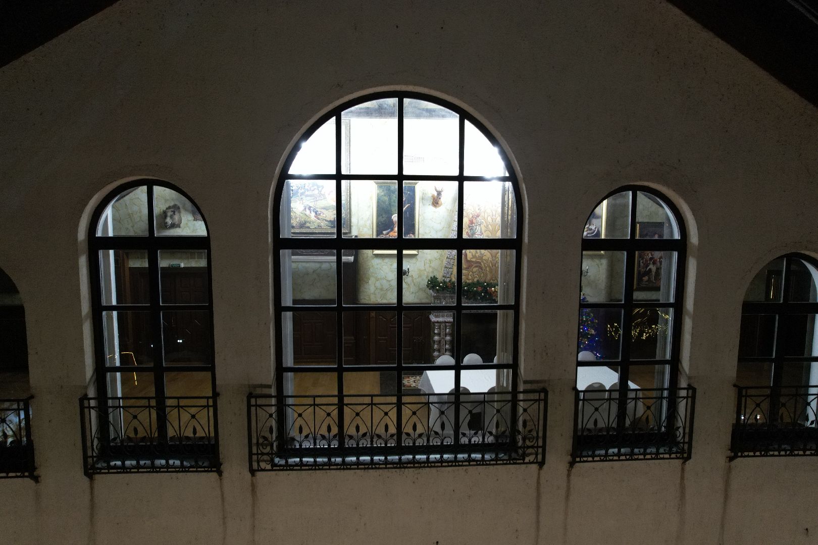 видео с коптера, курорт, лыжи,