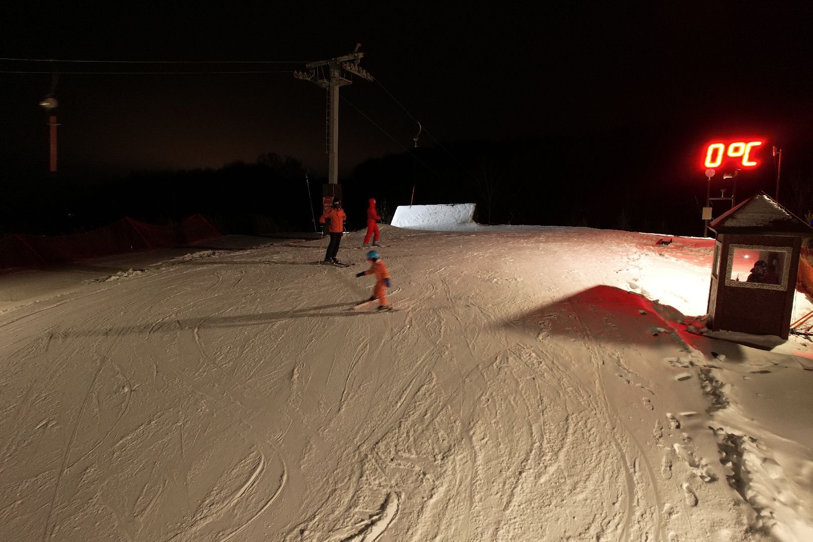 видео с коптера, курорт, лыжи,
