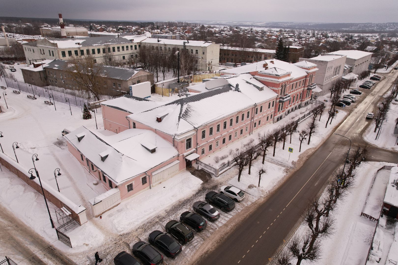 музей, серпухов, видео с коптера,