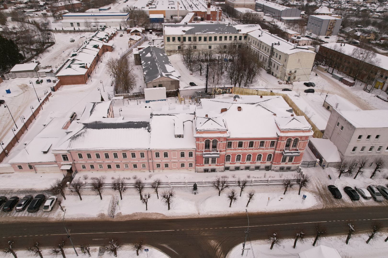 музей, серпухов, видео с коптера,