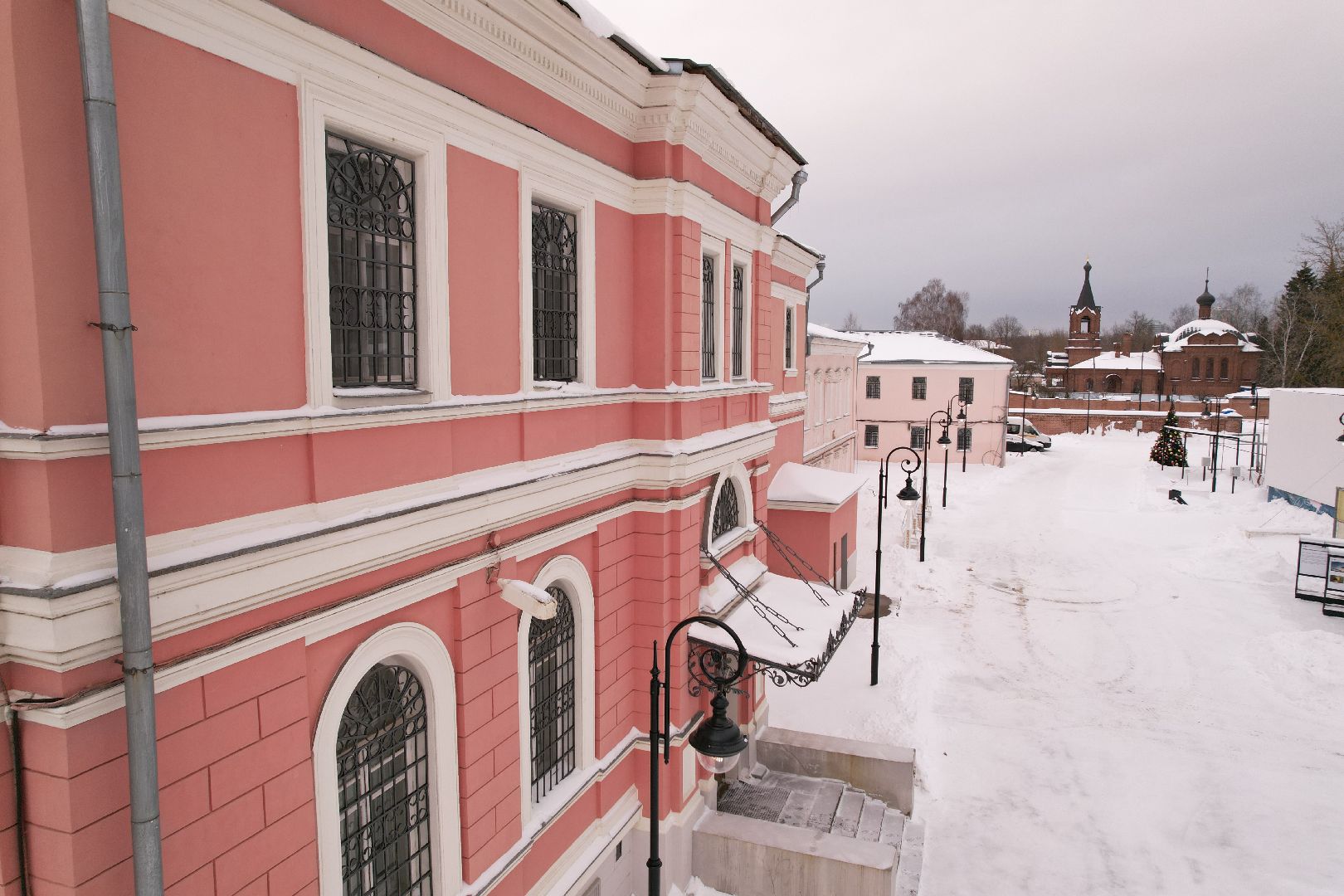 музей, серпухов, видео с коптера,