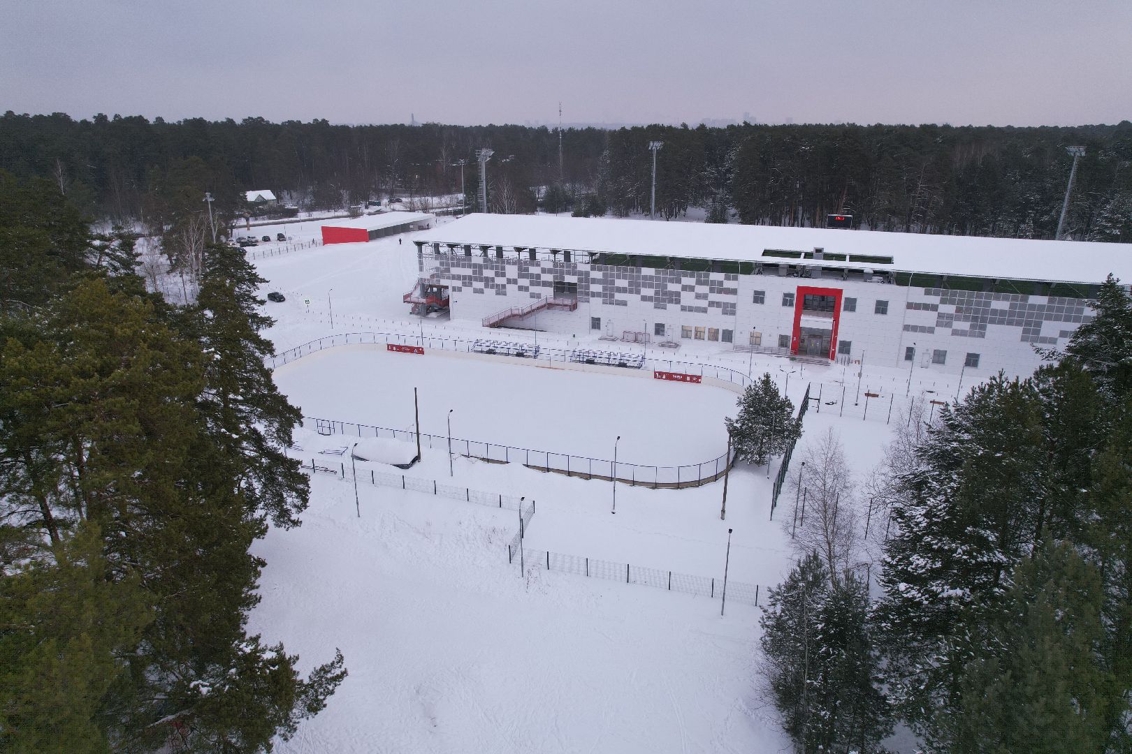 спорт, спартак, серпухов, видео с коптера,