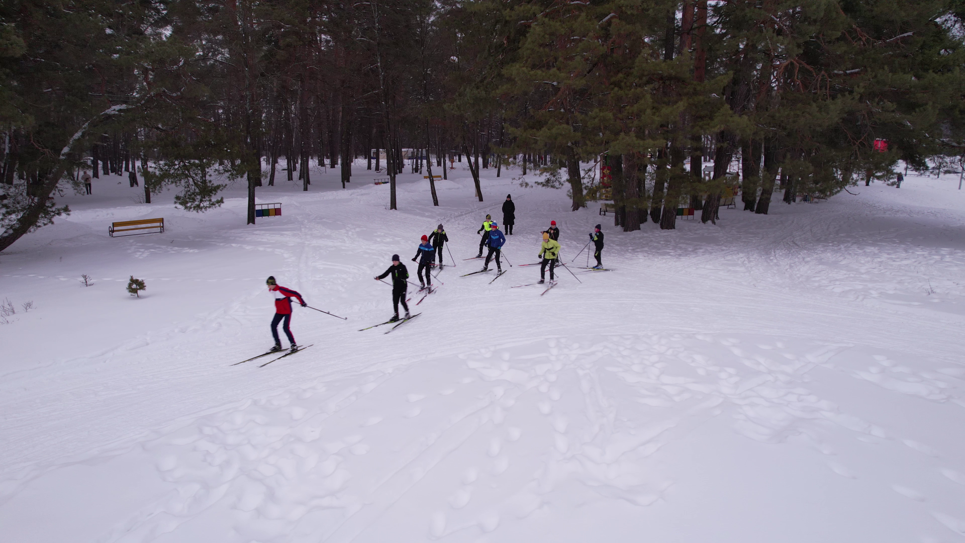спорт, спартак, серпухов, видео с коптера,