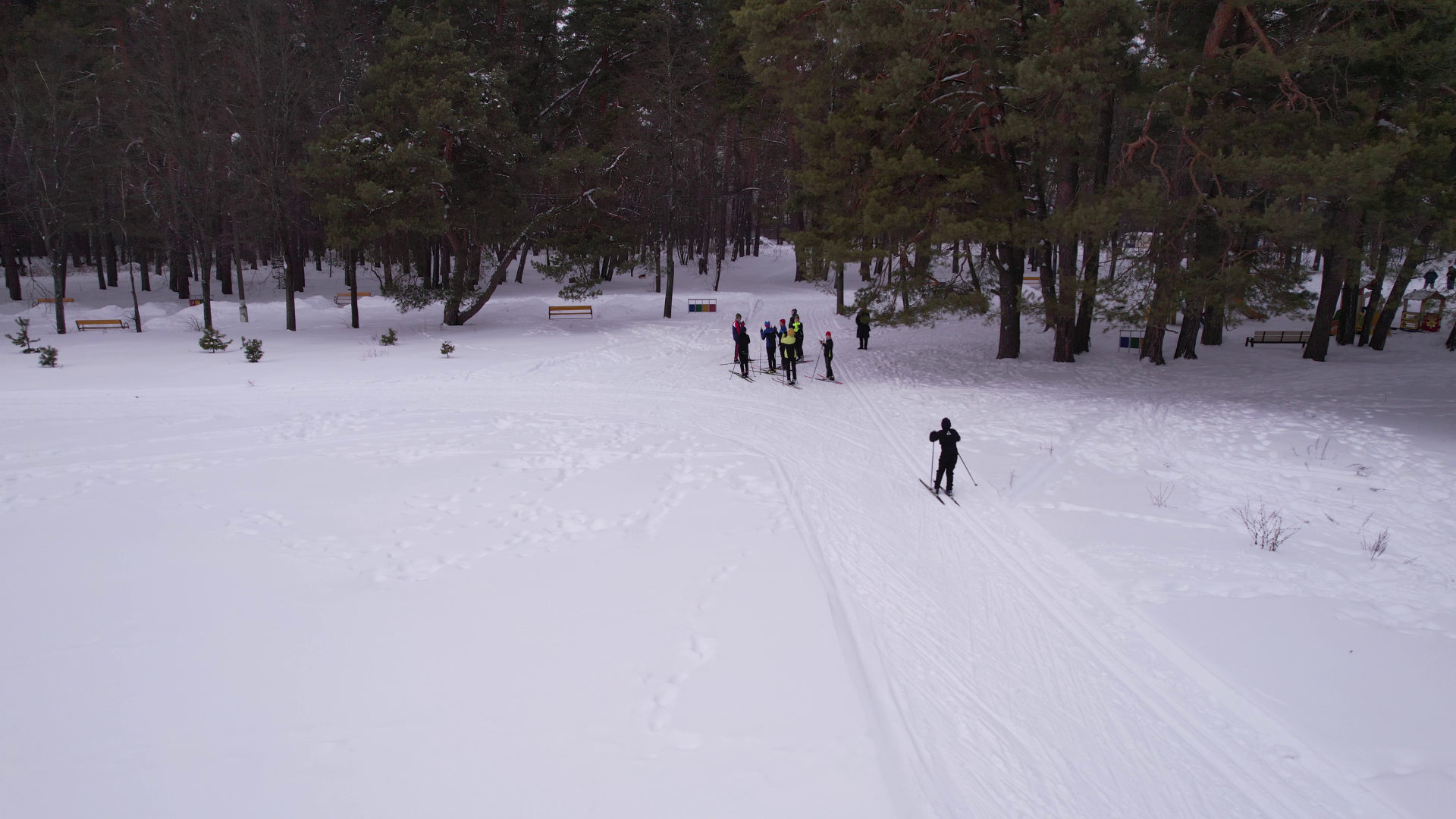 спорт, спартак, серпухов, видео с коптера,