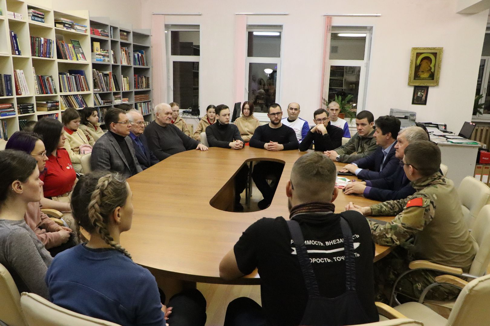 Линия жизни, Серебряные Пруды, лыжники, волонтеры, юнармейцы, патриотизм, ВОв,