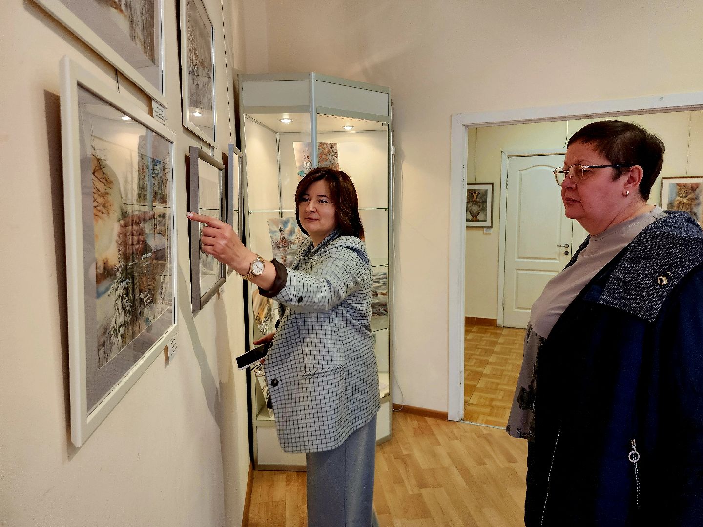 выставка, экспозиция, живопись, ленинский округ, художник,