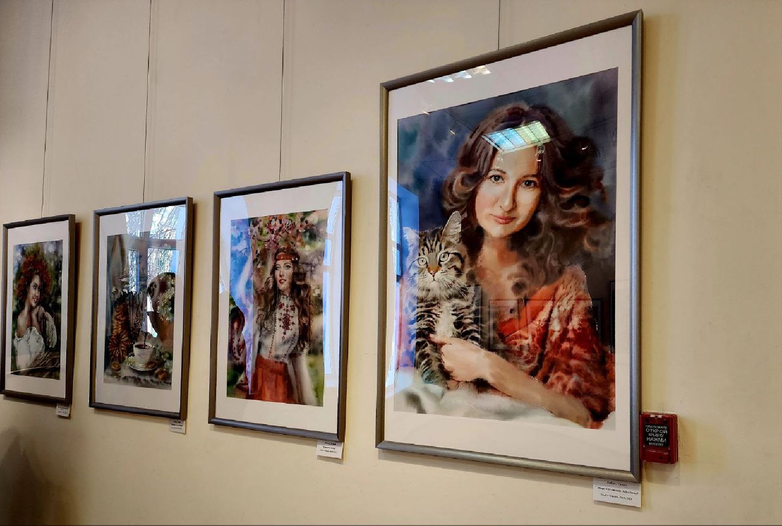 выставка, экспозиция, живопись, ленинский округ, художник,