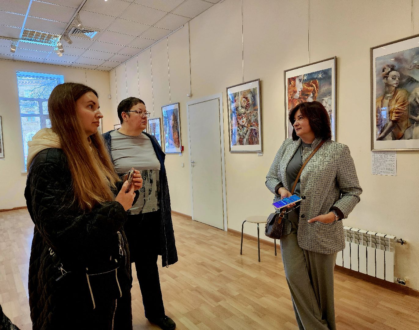 выставка, экспозиция, живопись, ленинский округ, художник,