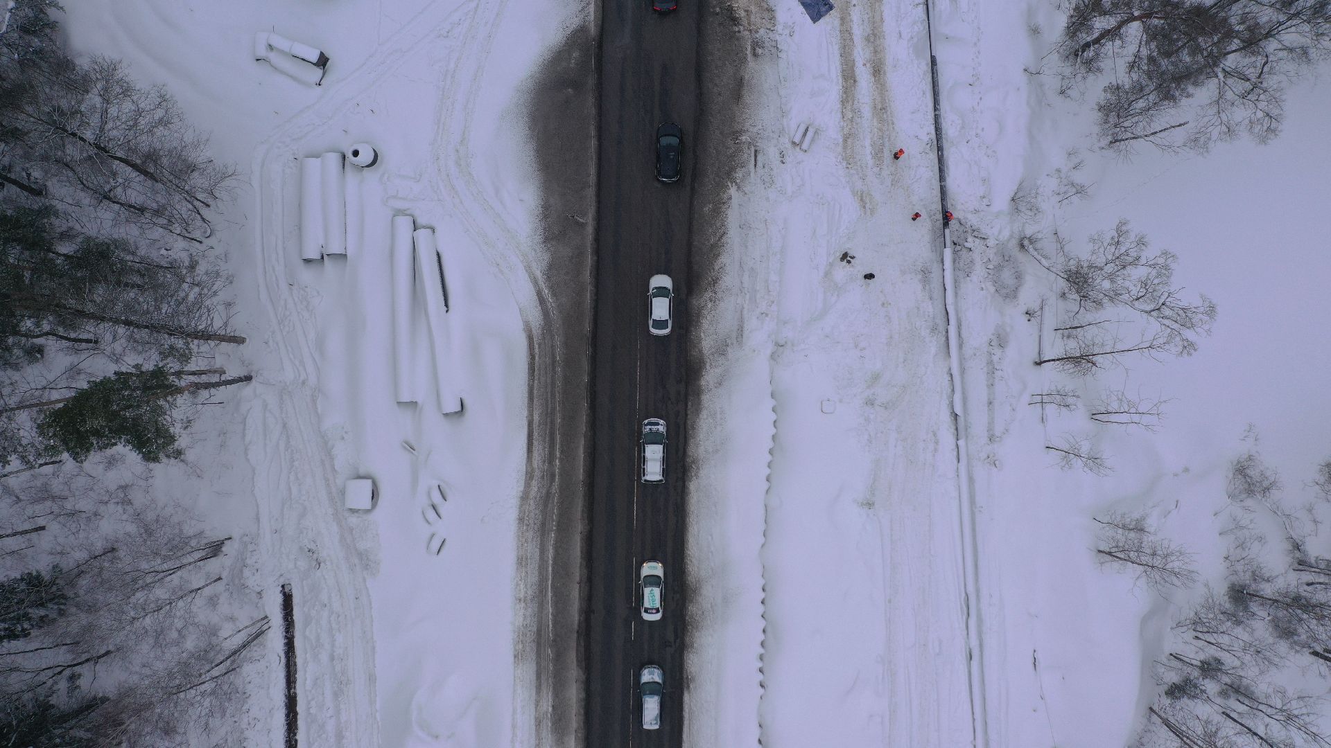 видео с коптера, мытищи, Пироговского шоссе,