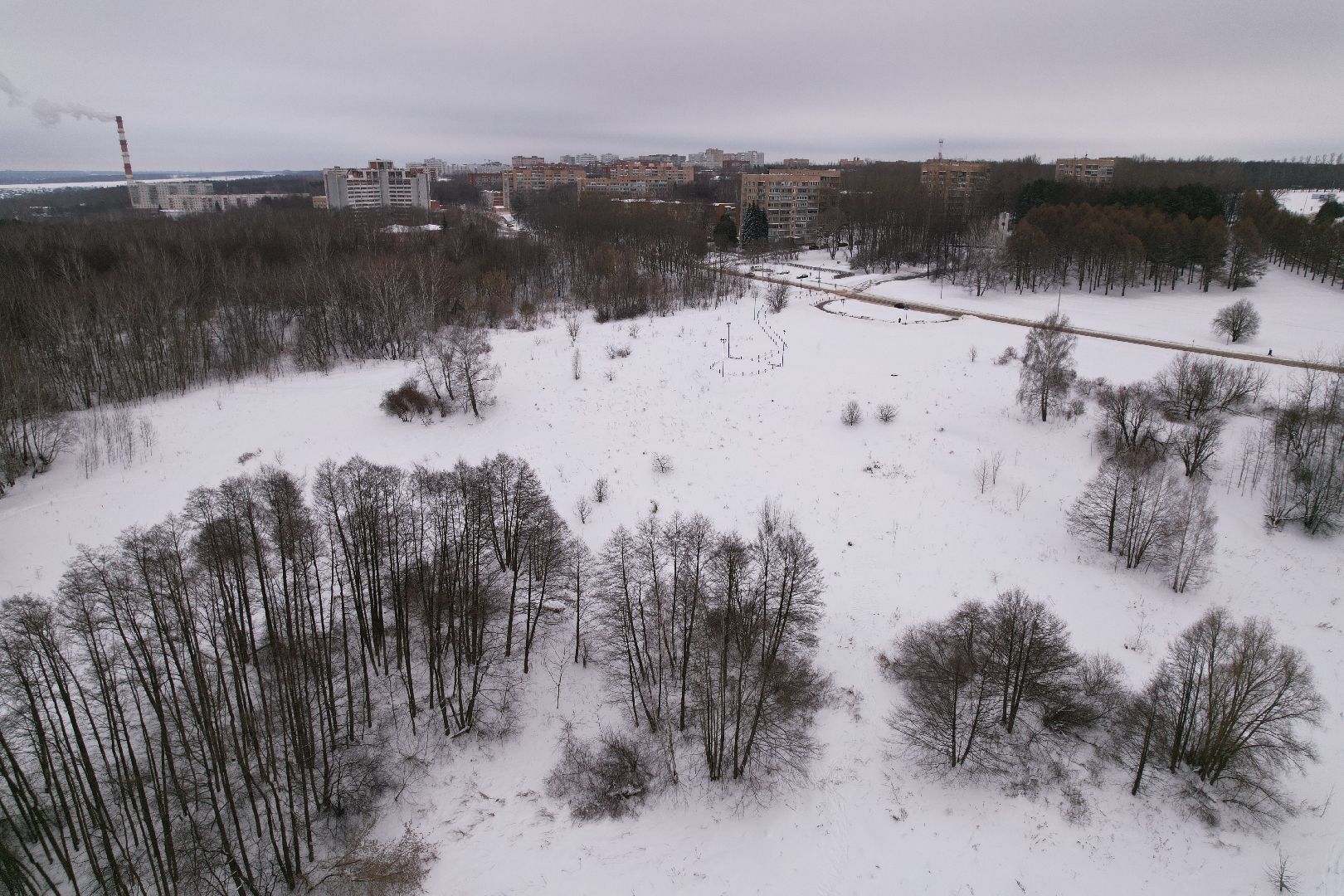 видео с коптера, пущино, смотровая,